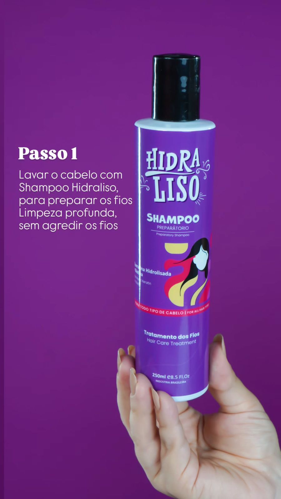 KIT Hidraliso Completo- Progressiva sem Formol- PAGUE NA ENTREGA