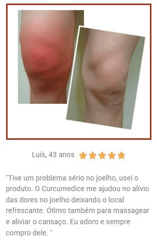 Curcumedice- Fim das Dores nas Articulações- Anti-inflamatório Natural